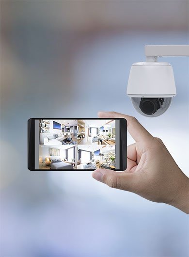 Votre système de surveillance connecté avec l'entreprise AEG